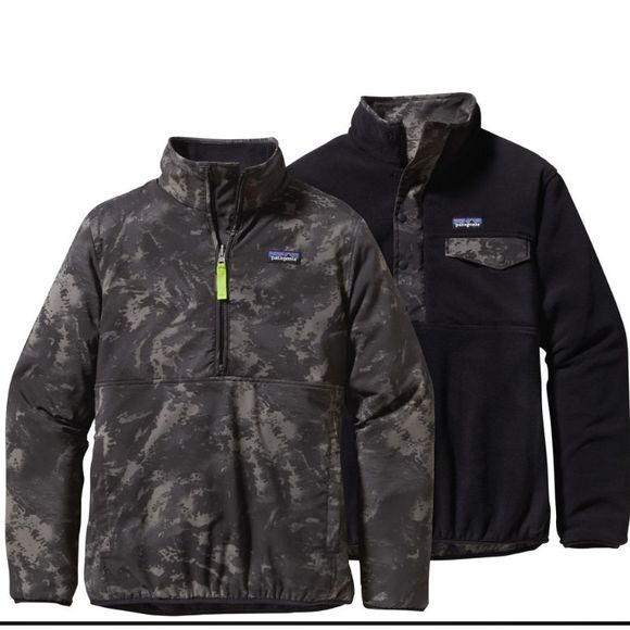 Patagonia Jackets & Blazers - Patagonia Reversible Snap-T Glissade Pullover XS